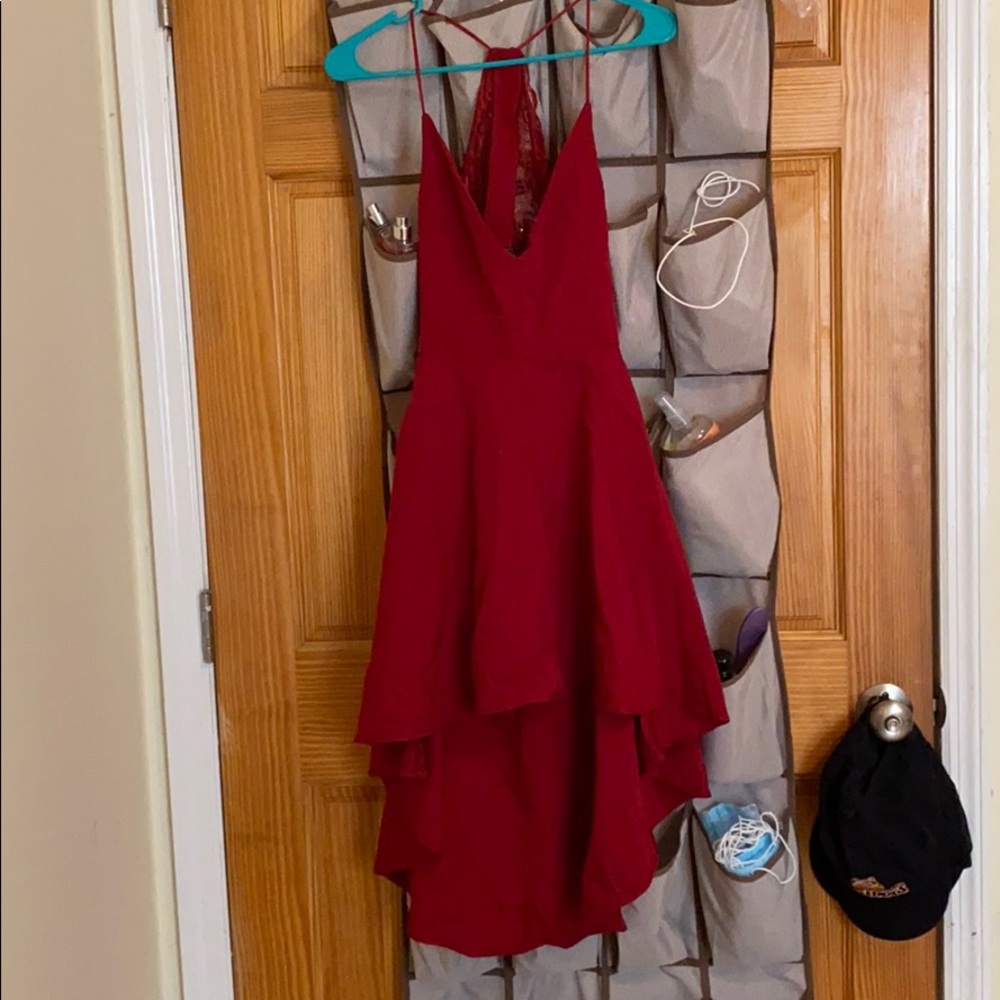 Red sexy dress